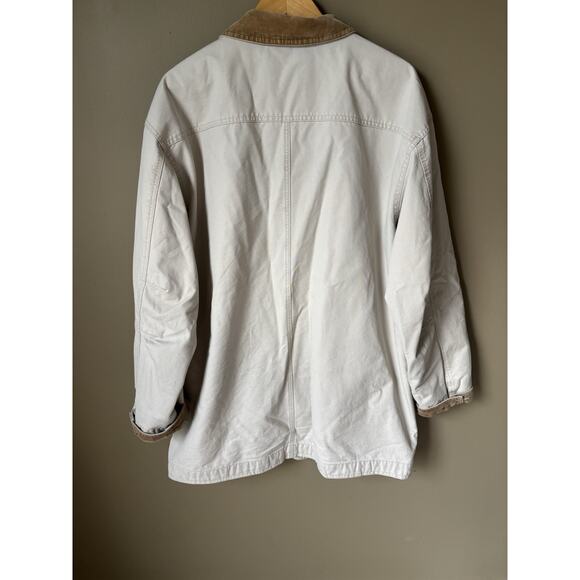 Vintage LL Bean Barn Jacket XL Tall Lined Chore Field Coat - Picture 2 of 7